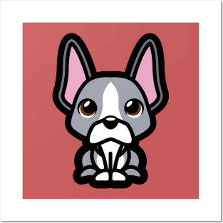 Boston Terrier Tooniefied Posters and Art